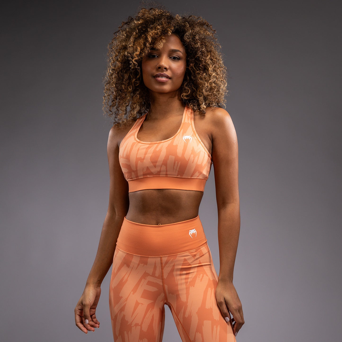 Venum Graffiti Reggiseno Sportivo da Donna - Albicocca Vellutata