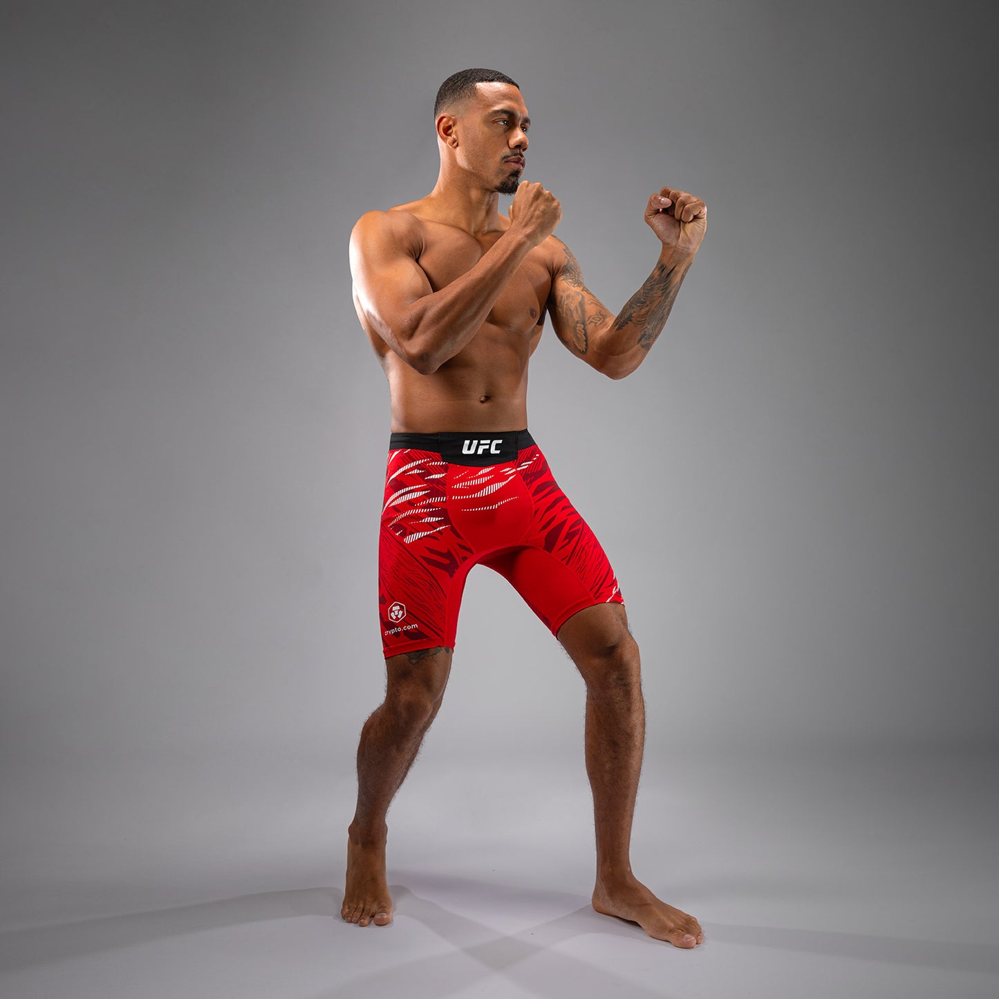 UFC Fusion by Venum Authentic Fight Night Vale Tudo Shorts per Uomo - Rosso