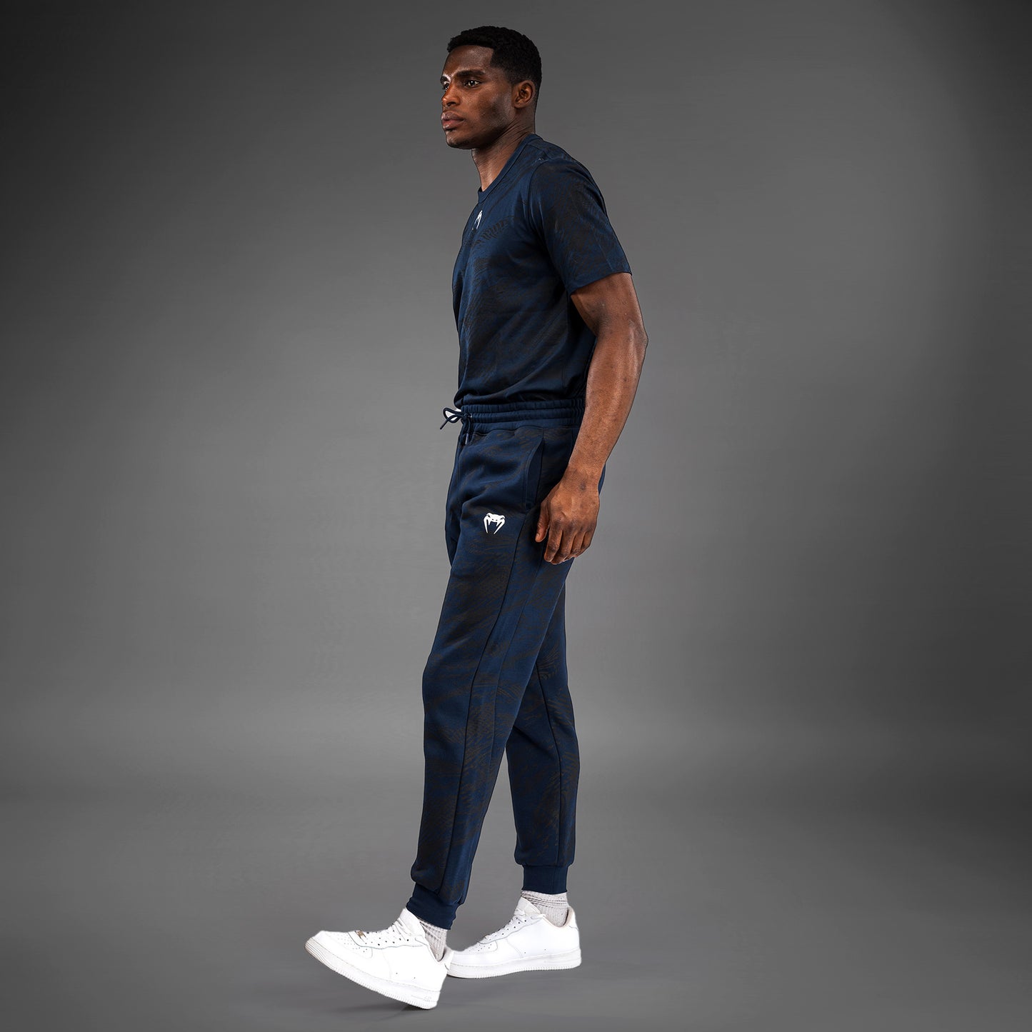 UFC Fusion by Venum Fight Week Pantaloni in Cotone per Uomo - Blu oceanico