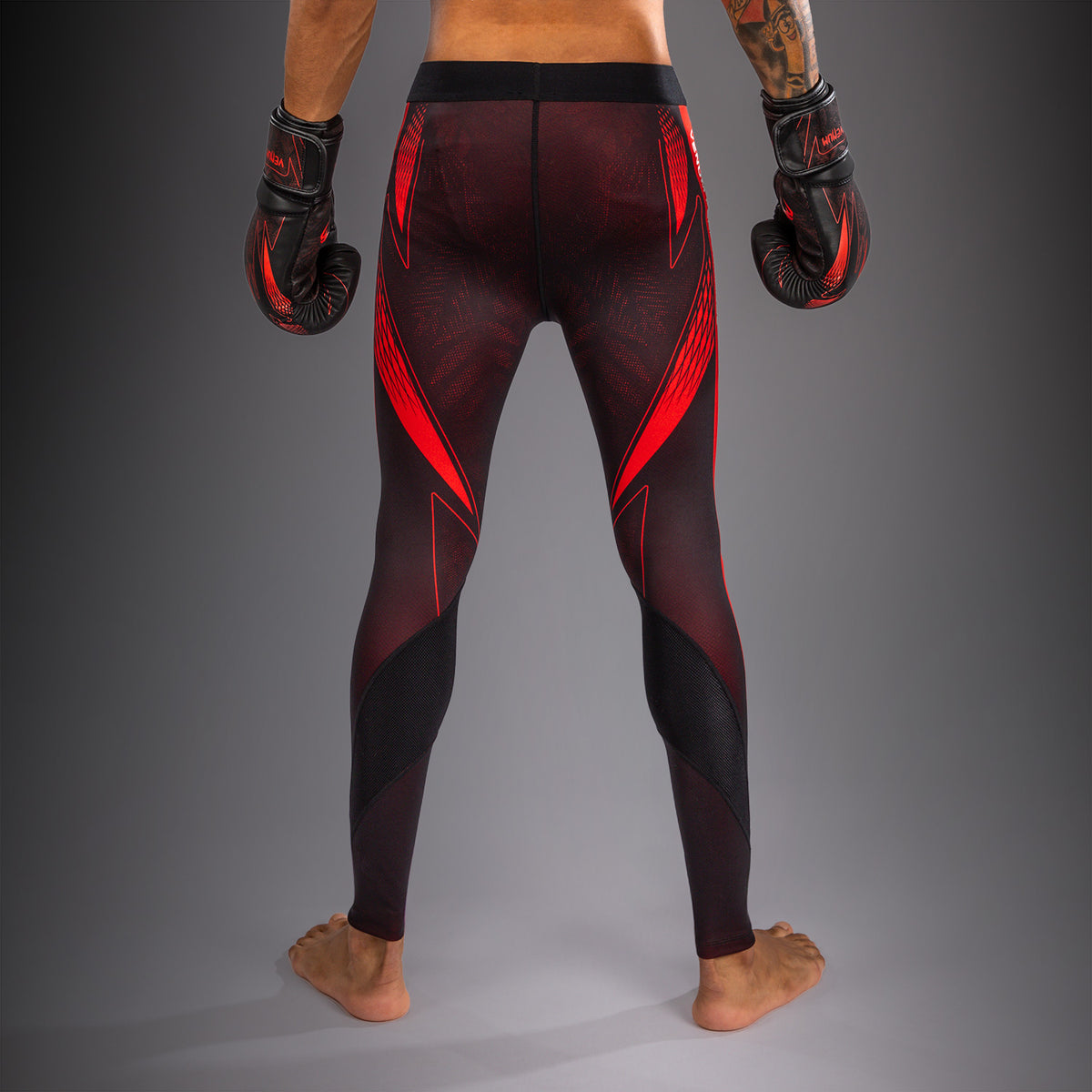 Venum Amazonia Reborn Pantaloni a compressione - Nero/Rosso