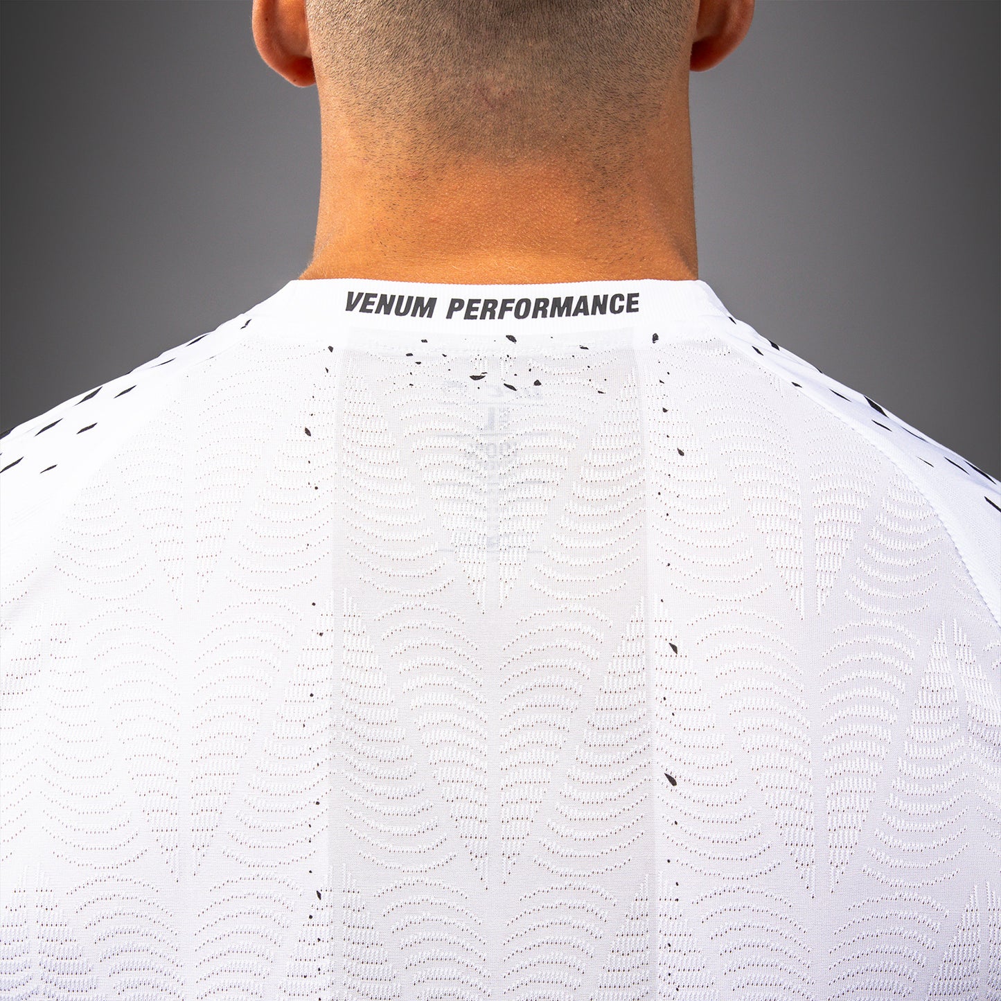 UFC Zenith by Venum Authentic Fight Night Maglia ufficiale Walkout Uomo Personalizzato - Bianco