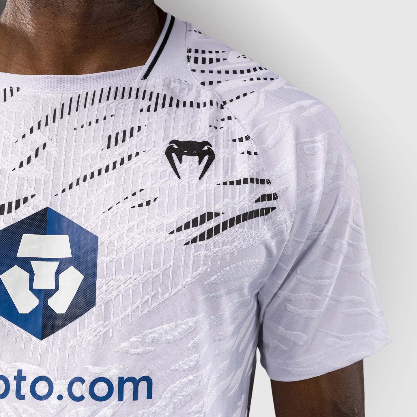 UFC Fusion by Venum Personalizzati Authentic Fight Night Maglietta da Gara per Uomo - Bianco
