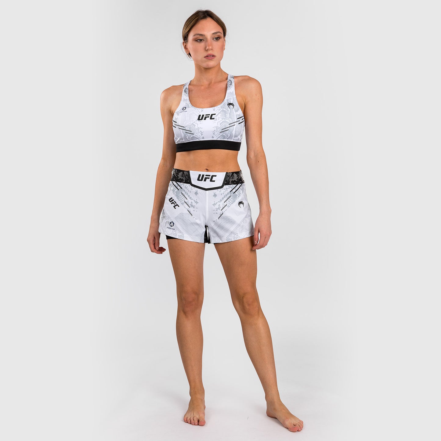 UFC Adrenaline by Venum Authentic Fight Night Pantaloncini da combattimento da Donna - Bianco