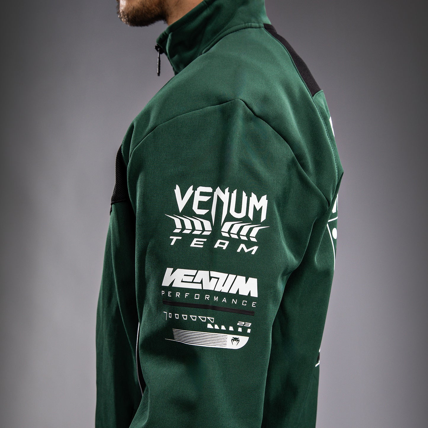 Venum Motorsport Giacca Softshell - Foresta Profonda