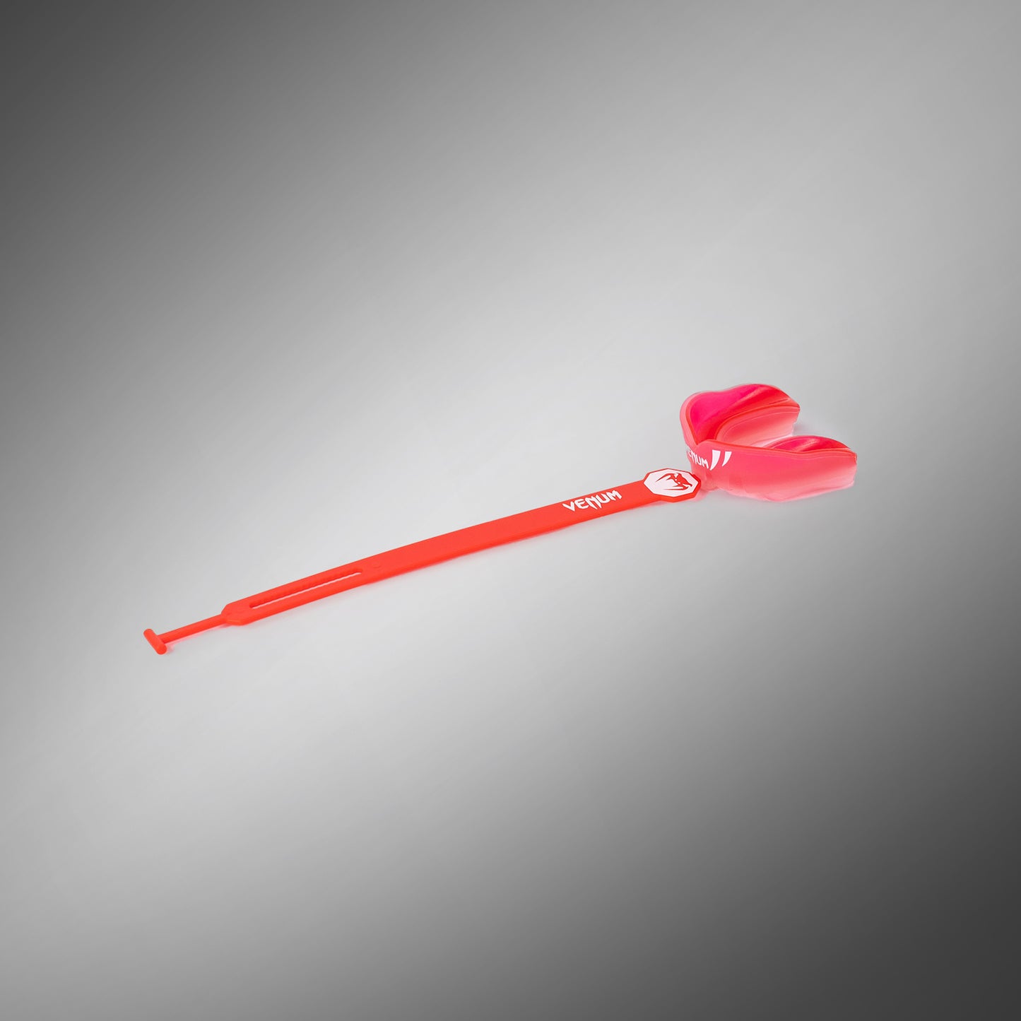 Venum Challenger Paradenti per Bambini con cinghia/senza cinghia - Rosso Trasparente