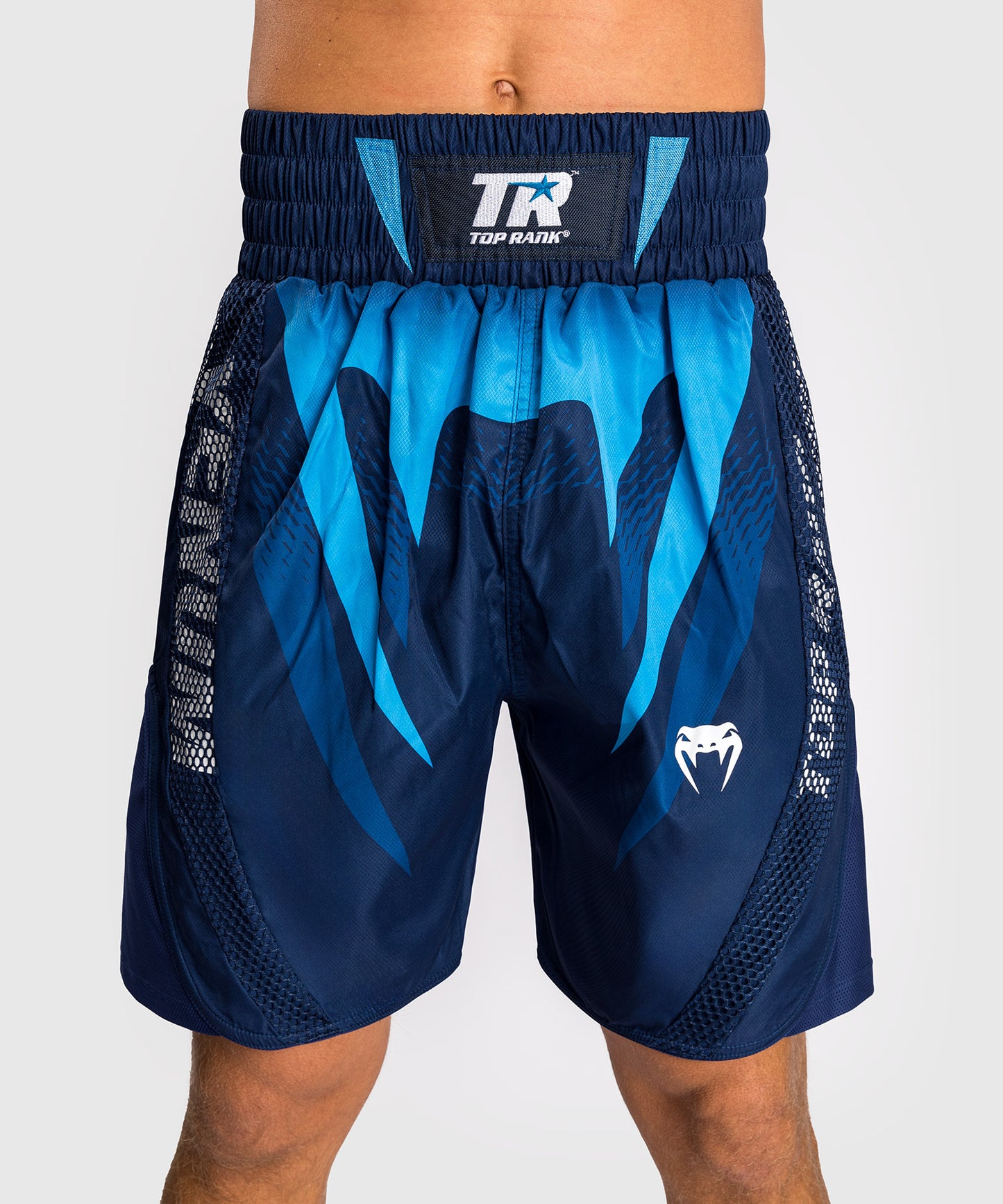Venum x Top Rank Original Pantaloncini da Boxe da Uomo - Blu Navy