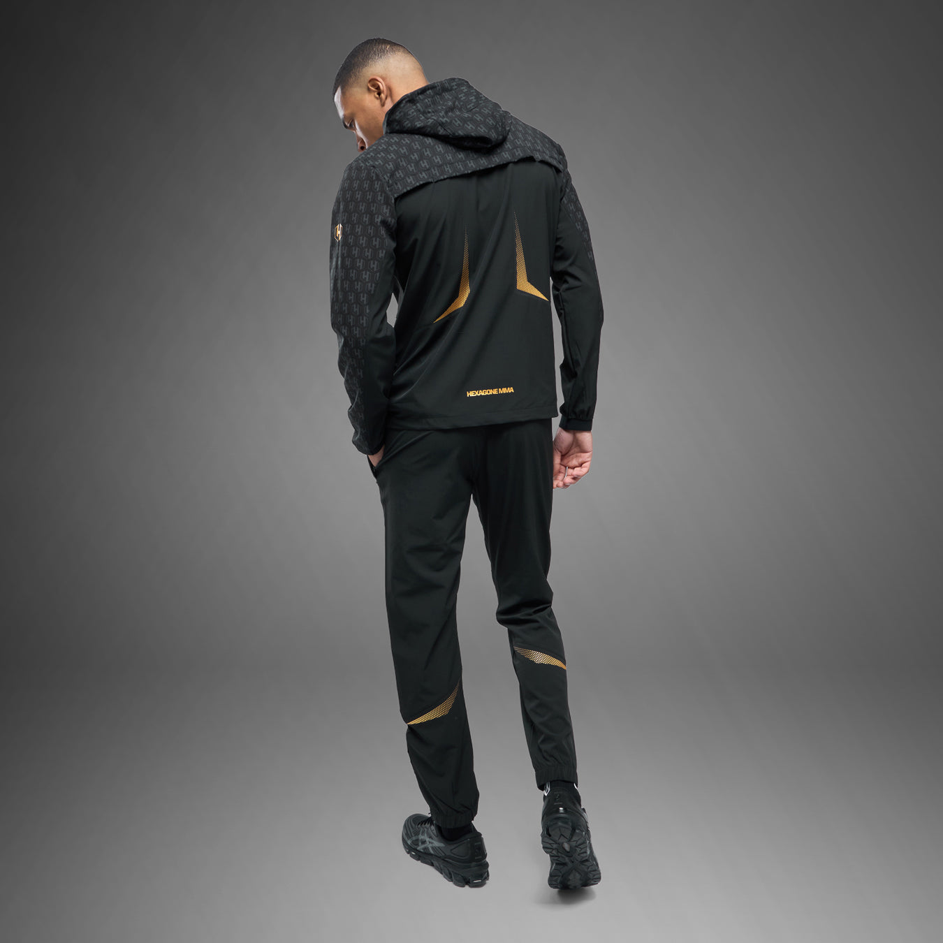 FK x Venum Hexagone MMA Tuta Tuta completa (giacca + pantaloni) - Nero/Oro