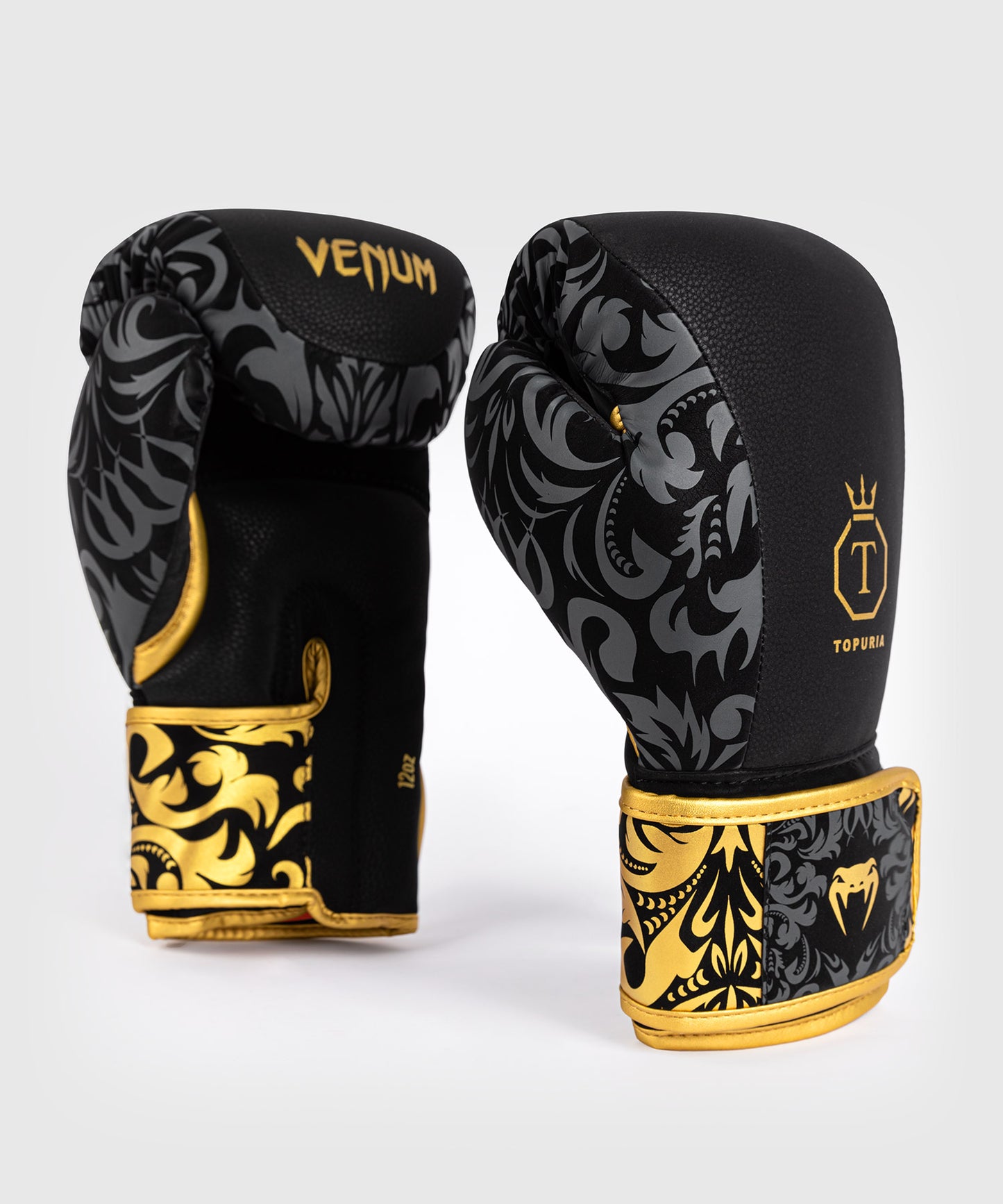 Venum x Topuria Unmatched Edition Guanti da Boxe - Nero/Oro