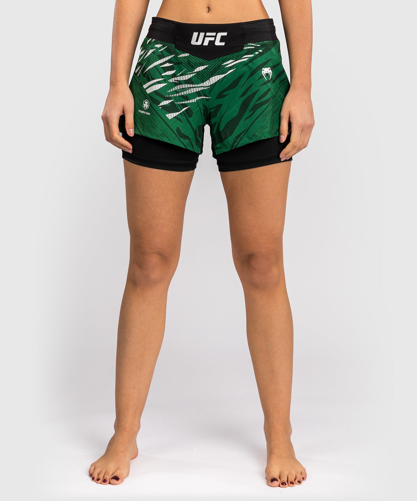 UFC Fusion by Venum Authentic Fight Night Shorts da Lotta per Donna - Verde