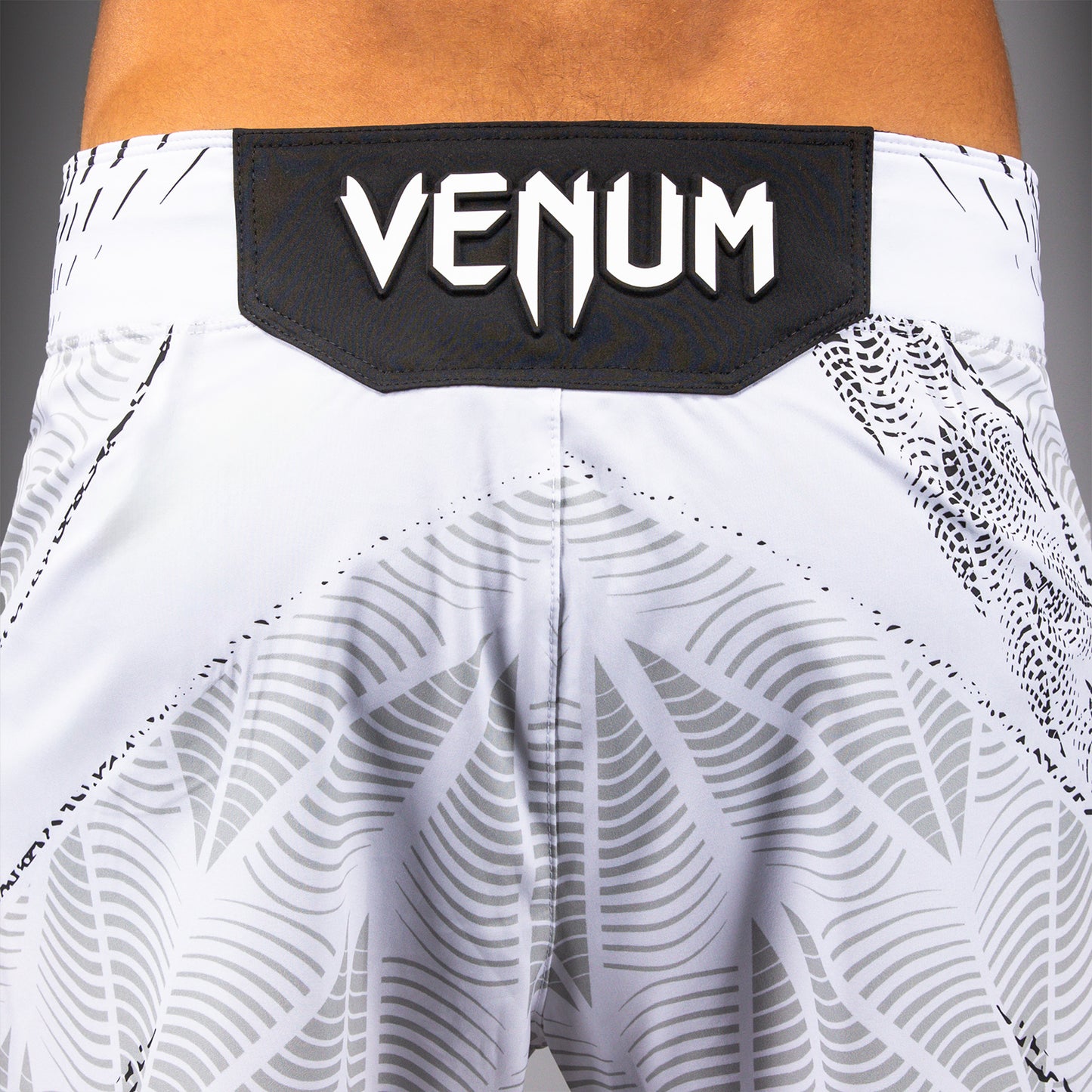 UFC Zenith by Venum Authentic Fight Night Pantaloncini da combattimento Fit corto Uomo Personalizzato - Bianco