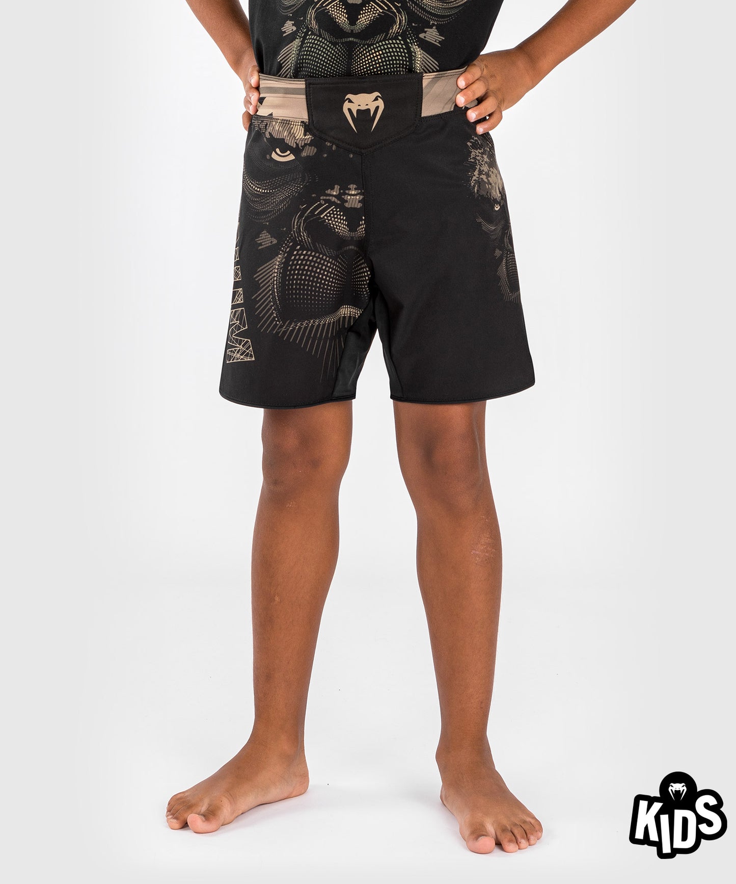 Venum Gorilla Jungle Pantaloncini da Combattimento per Bambini - Nero/Sabbia