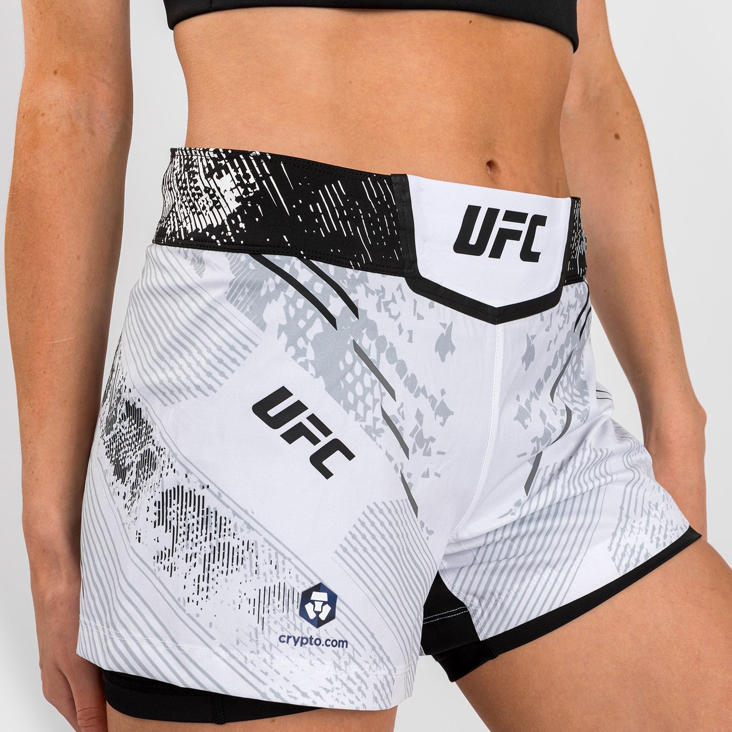 UFC Adrenaline by Venum Authentic Fight Night Pantaloncini da combattimento da Donna - Bianco