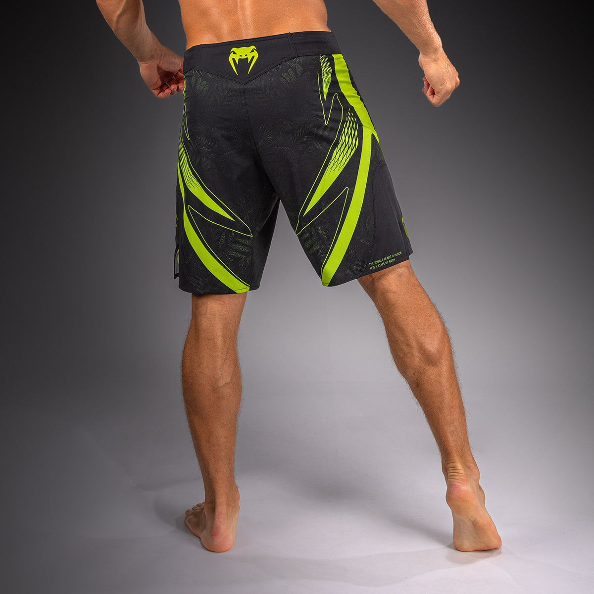 Venum Amazonia Reborn Pantaloncini da MMA - Nero/Verde