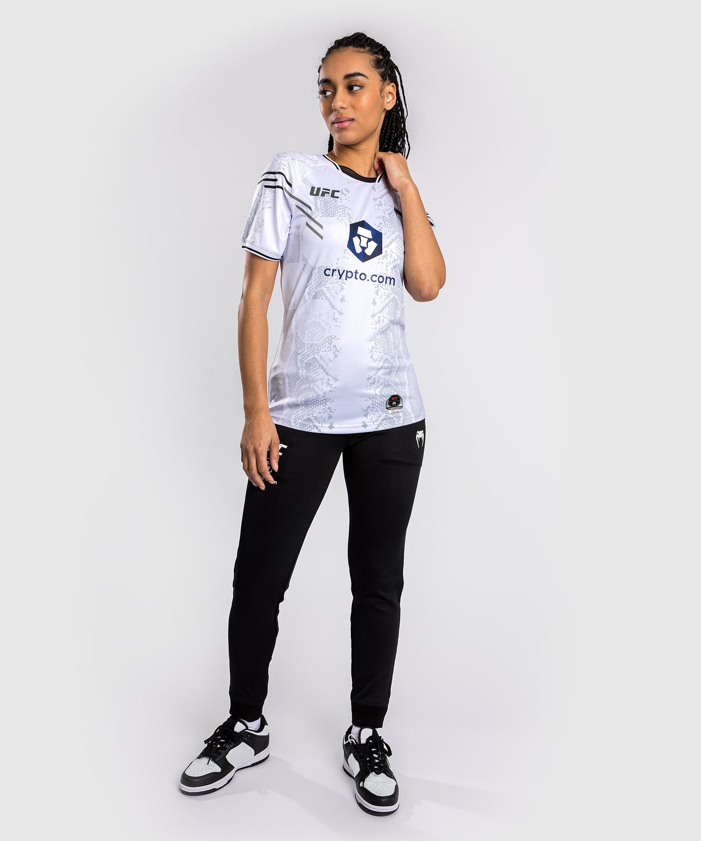 UFC Adrenaline by Venum Authentic Fight Night Maglia Walkout da Donna - Bianco