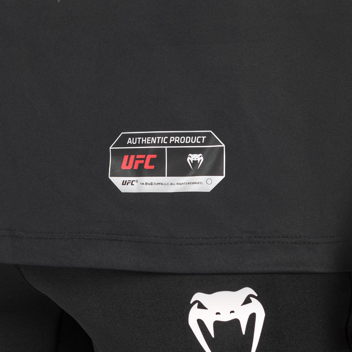 Maglia UFC Venum Authentic Fight Night 2.0 Uomo - Nero