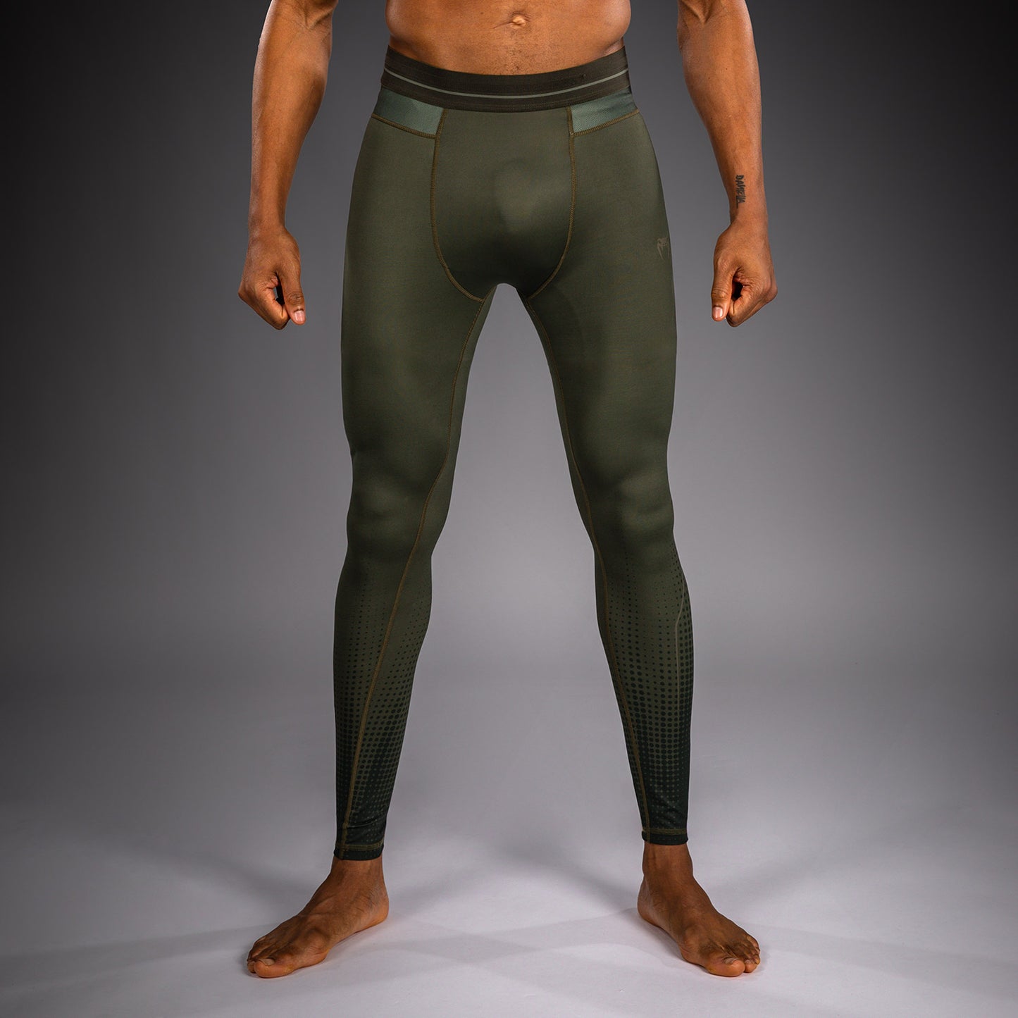 Venum Stealth Spats – Kaki/Verde Scuro