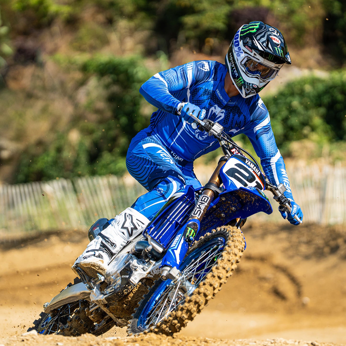 Venum MX Challenger Pantaloni da Motorsports - Blu