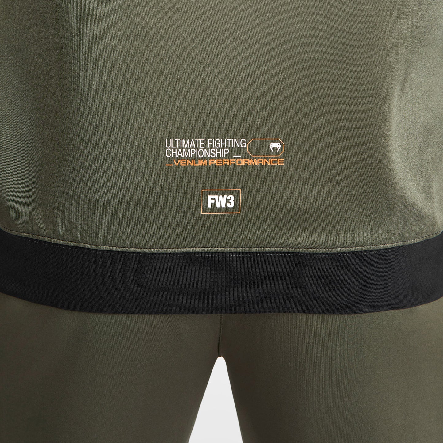 UFC Adrenaline by Venum Fight Week Felpa con cappuccio e zip da Uomo - Khaki/Bronzo