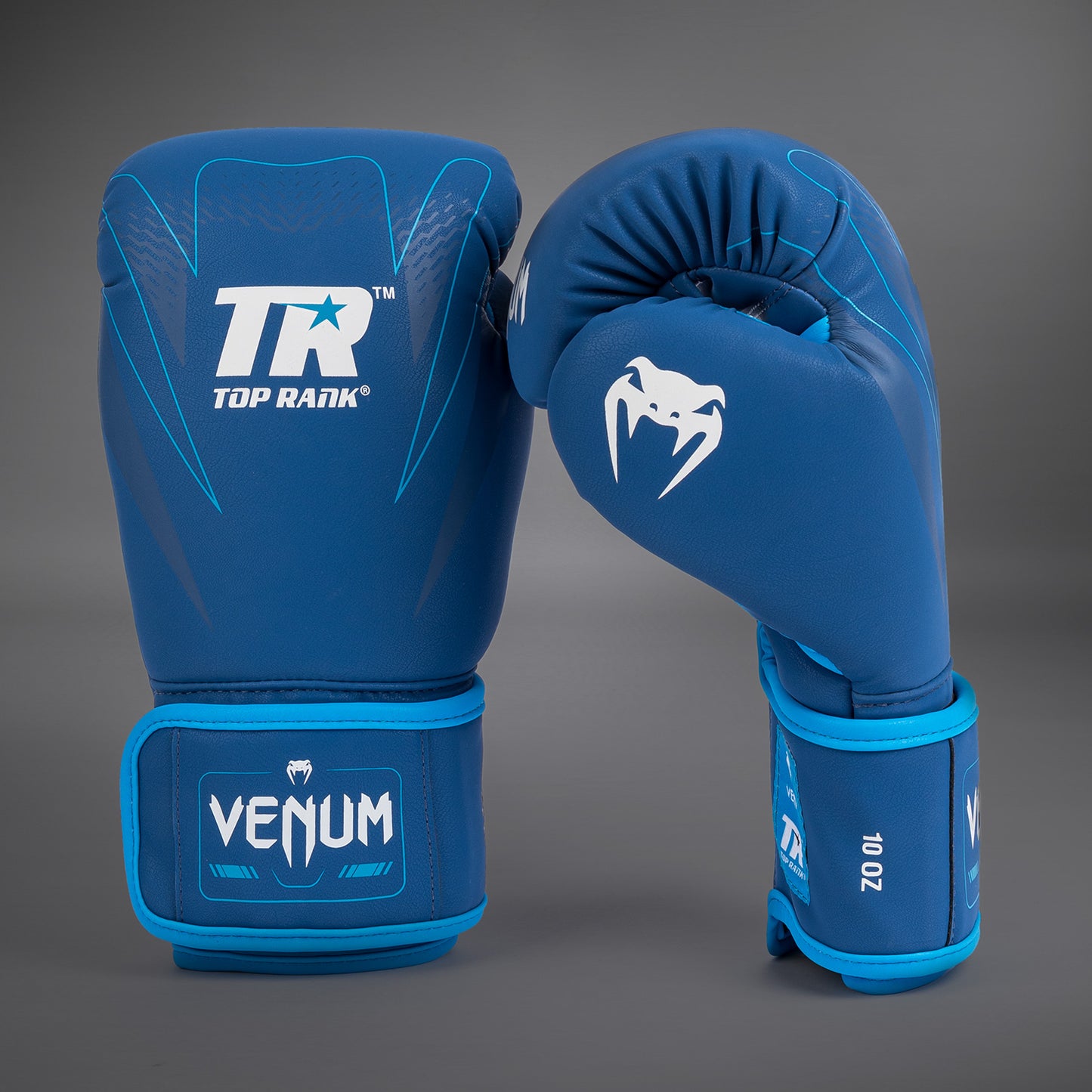 Venum x Top Rank Original Guanti da Boxe Impact - Blu Navy