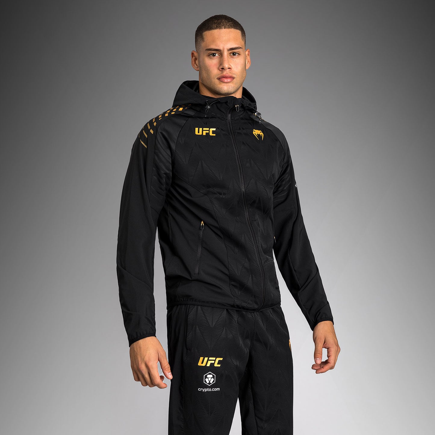 UFC Zenith by Venum Authentic Fight Night Felpa Walkout Uomo - Champion