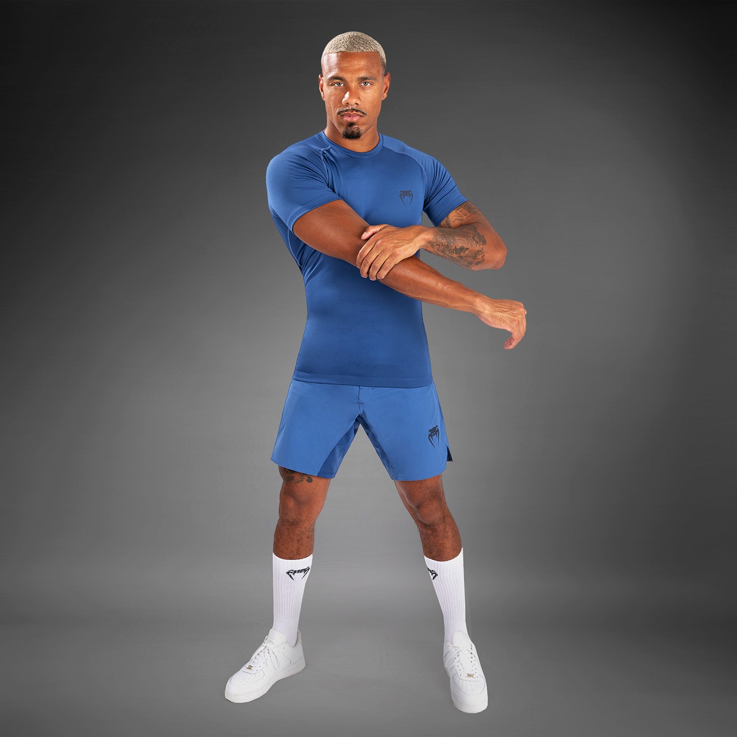 Venum Contender Rashguard a maniche corte - Blu