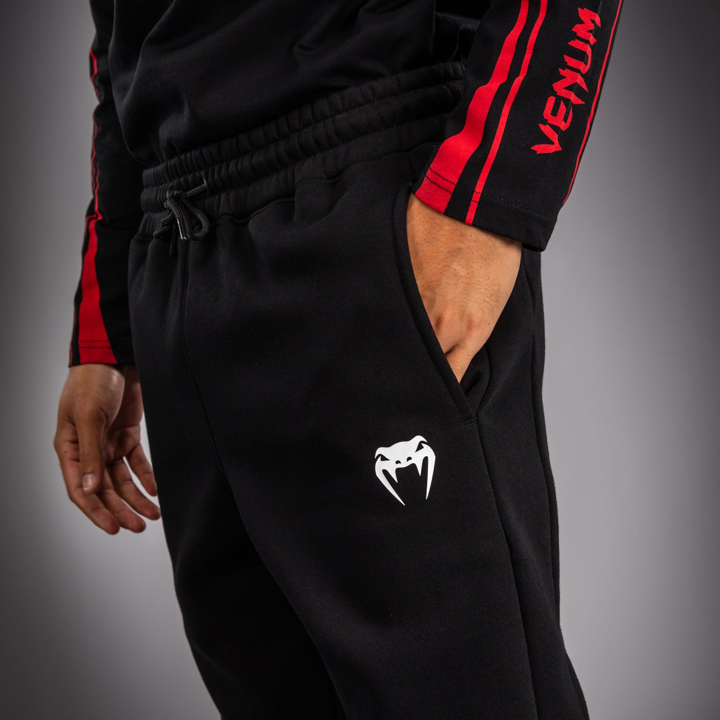 Venum UFC Unity by Venum Authentic Fight Week Pantaloni in Cotone da Uomo - Nero