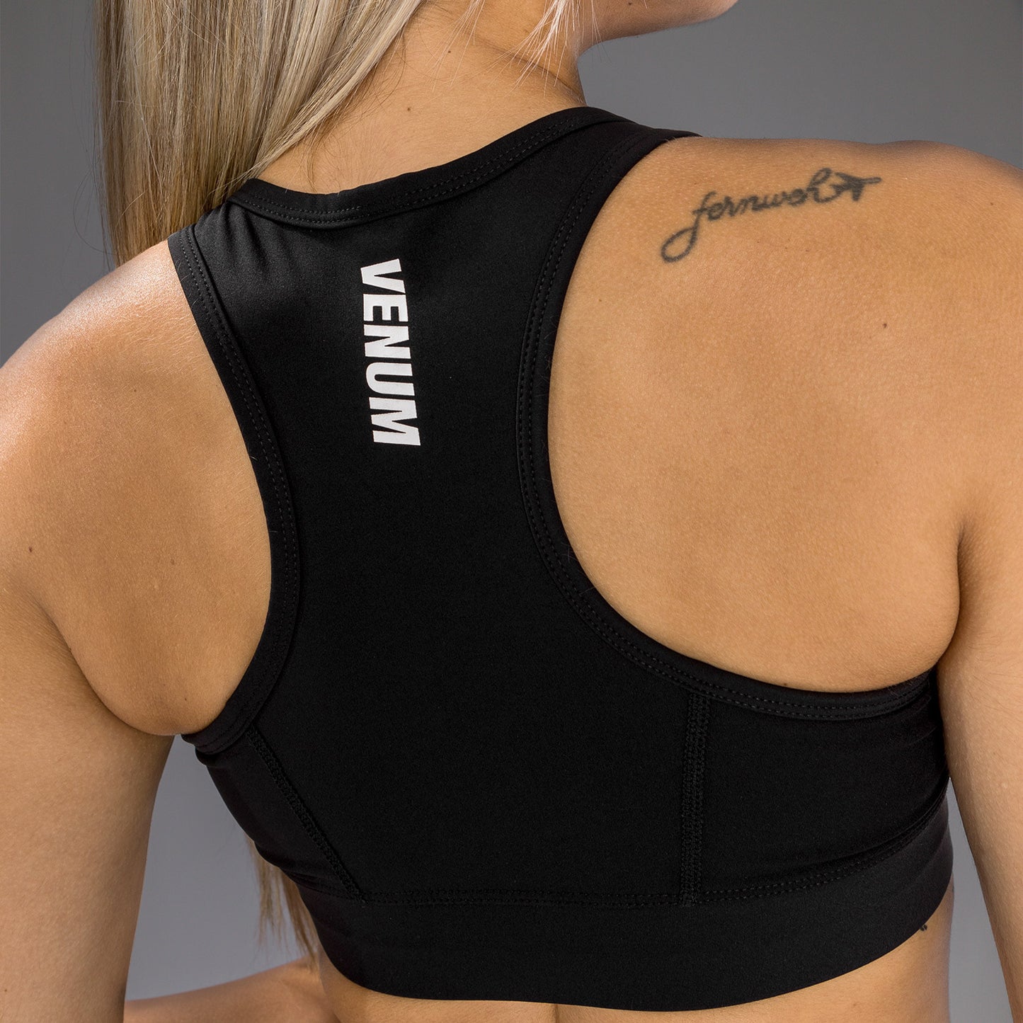 Reggiseno Sportivo a Medio Impatto Venum Essential - Nero