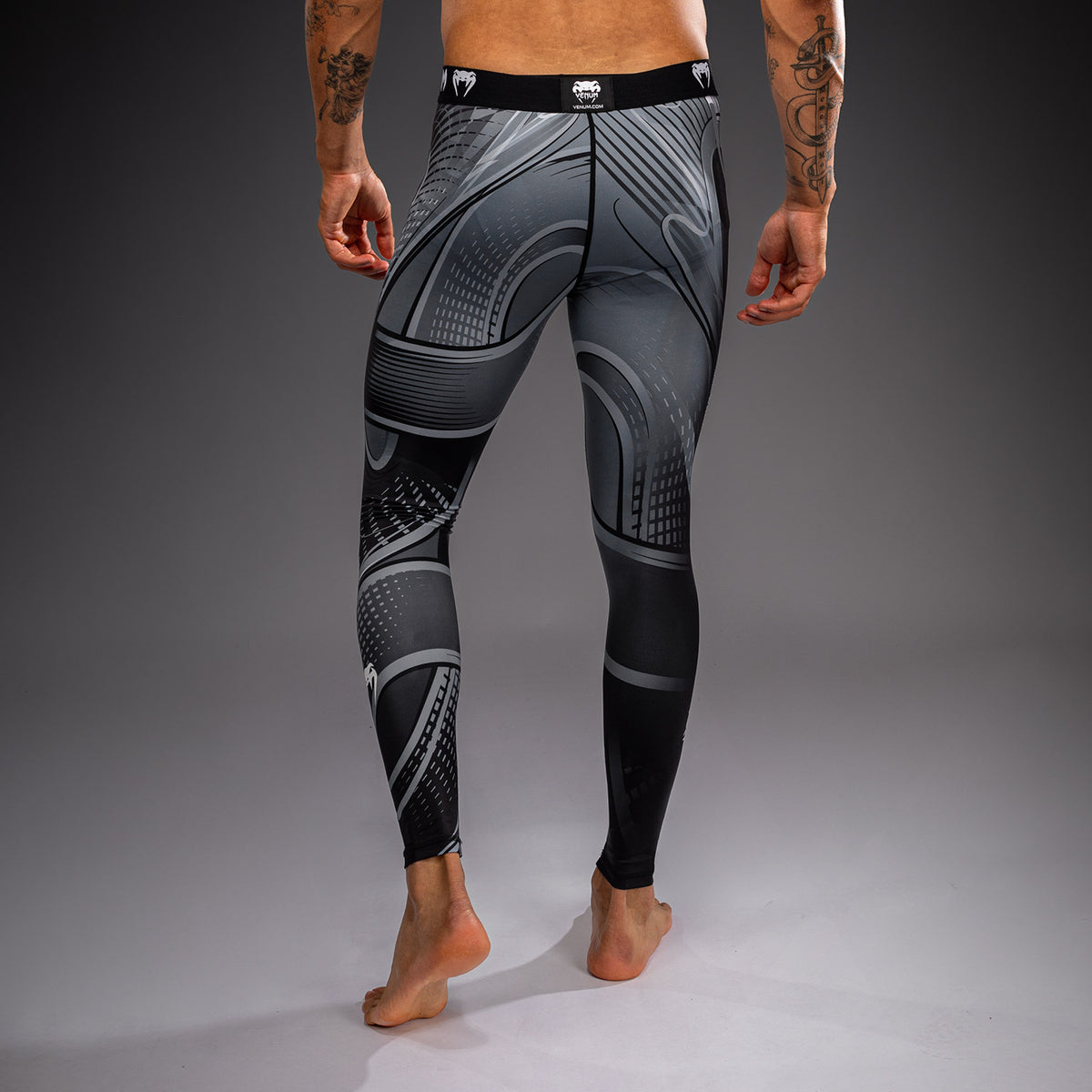 Venum Crimson Viper 2.0 Leggings a compressione - Nero/Grigio