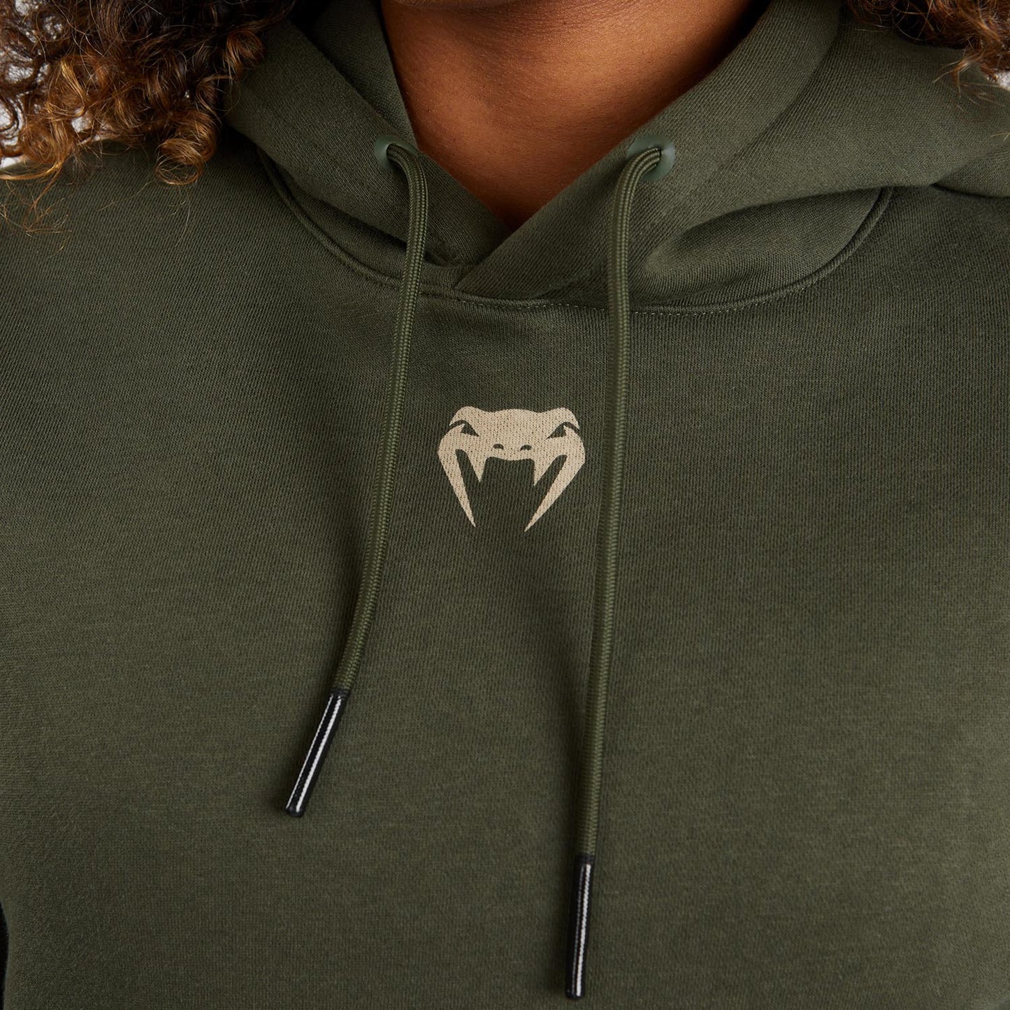 UFC Adrenaline by Venum Fight Week Felpa con cappuccio da Donna - Khaki