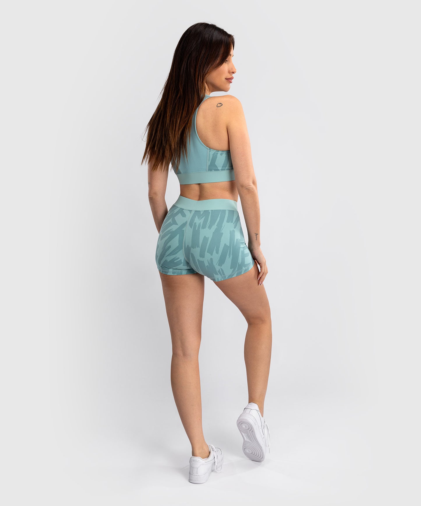 Venum Graffiti Shorts a Compressione da Donna - Aqua