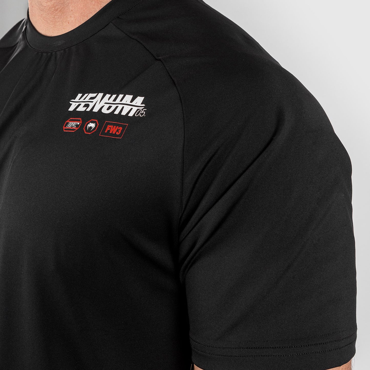 UFC Adrenaline by Venum Fight Week Maglietta Dry-tech da Uomo - Nero