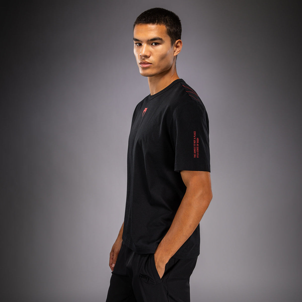 Venum Amazonia Reborn T-shirt - Nero/Rosso
