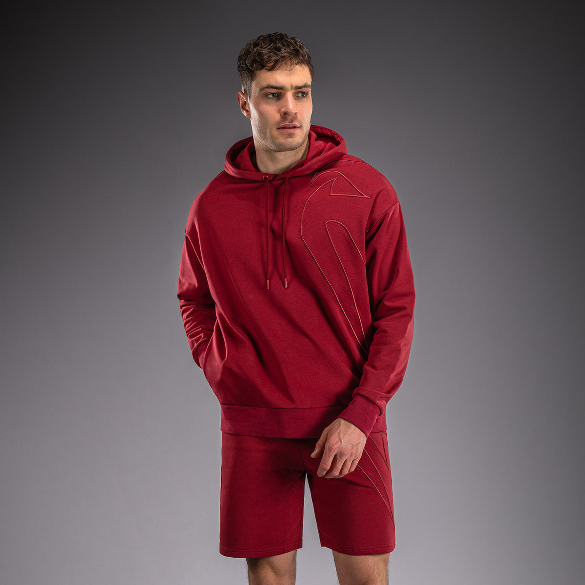 Venum Giant 3D Felpa con Cappuccio - Rosso