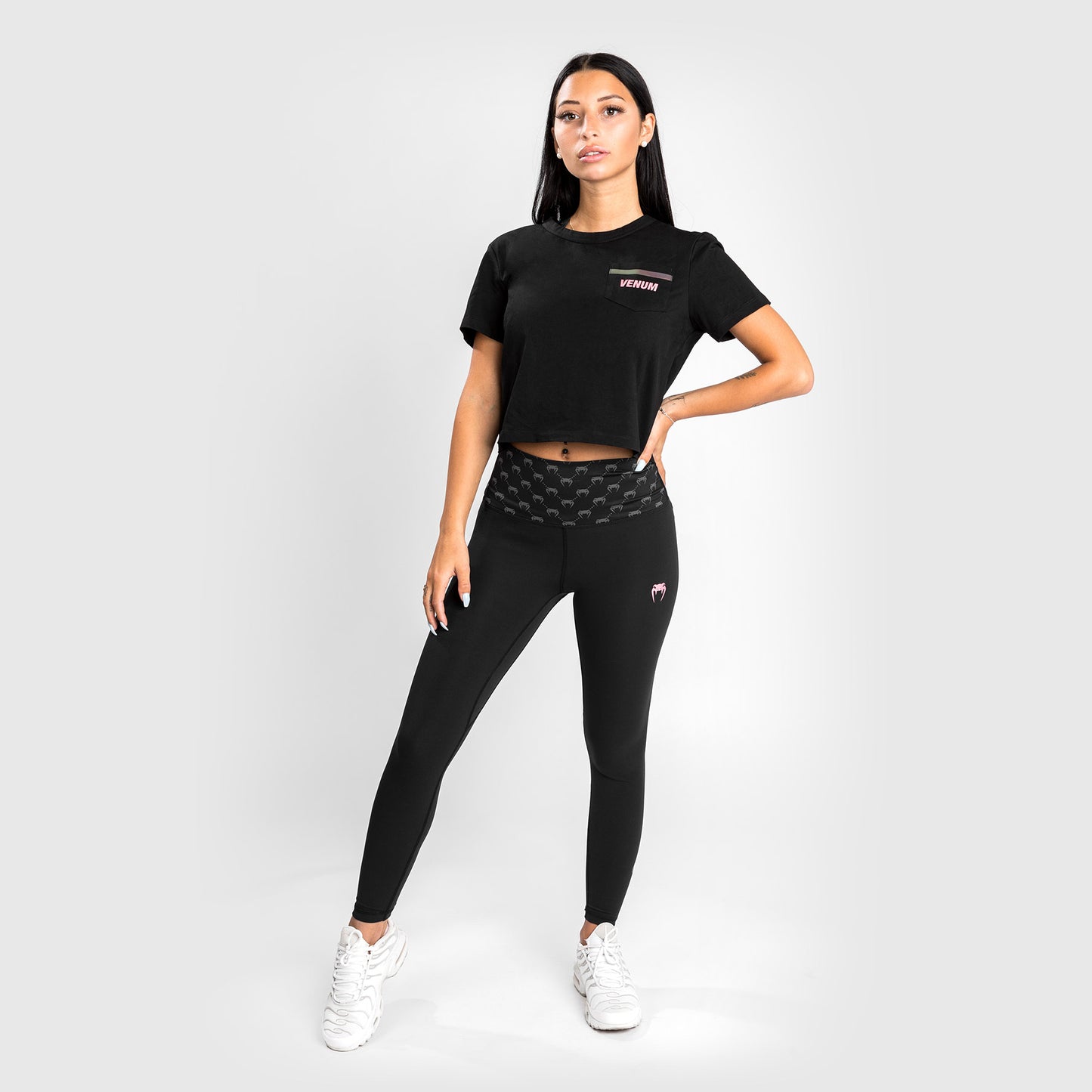 Leggings Monogram Venum 7/8 – Nero//Oro rosa