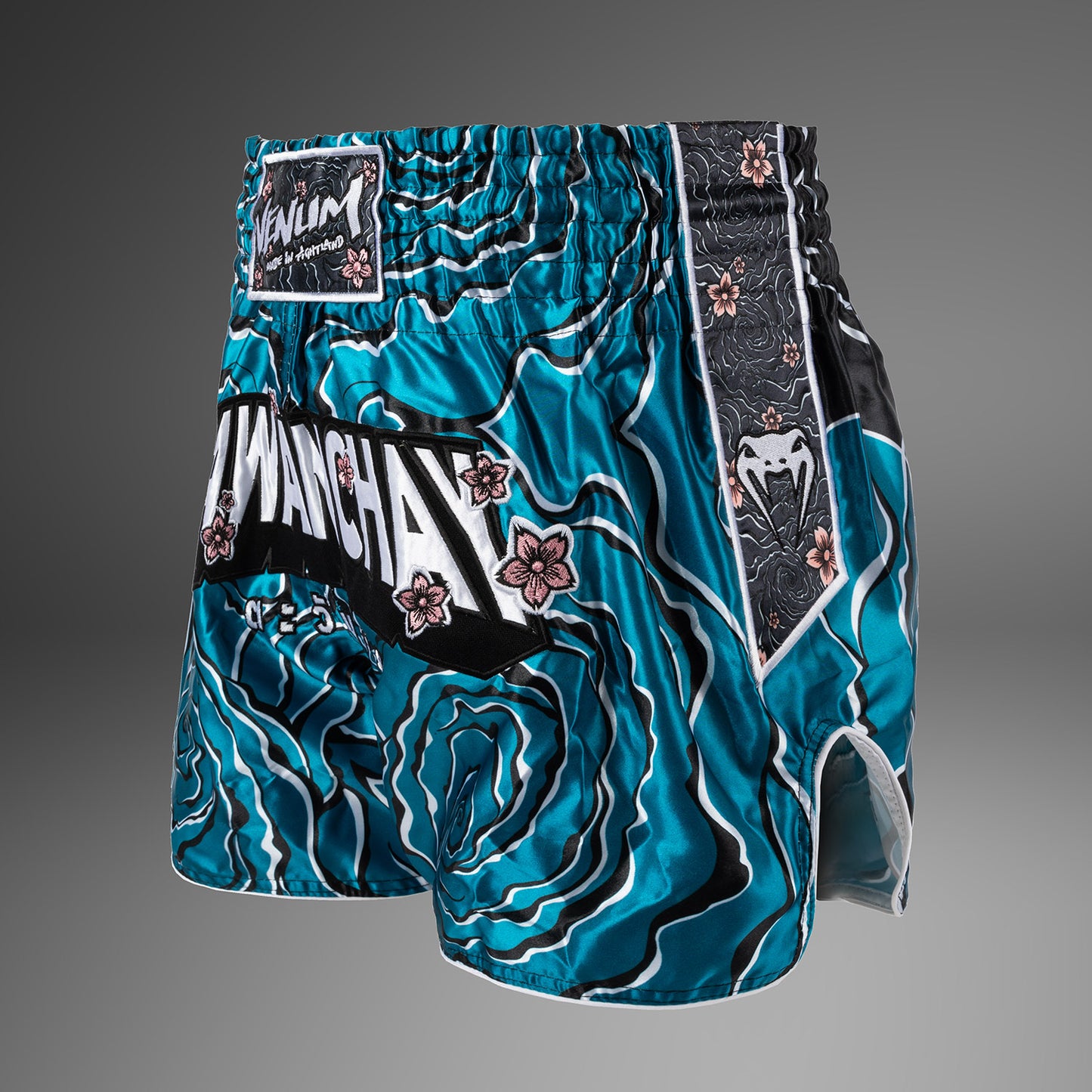 Venum x Tawanchay Pantaloncini Muay Thaï – Blu/Bianco