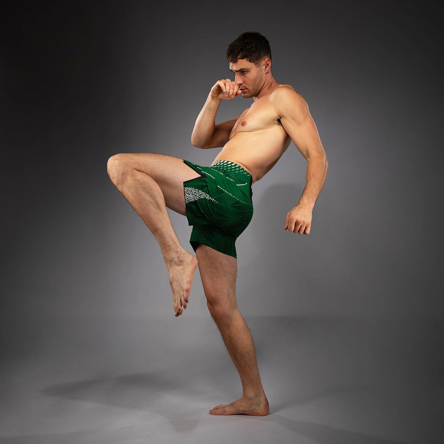 UFC Zenith by Venum Authentic Fight Night Pantaloncini da combattimento Fit corto Uomo Personalizzato - Verde