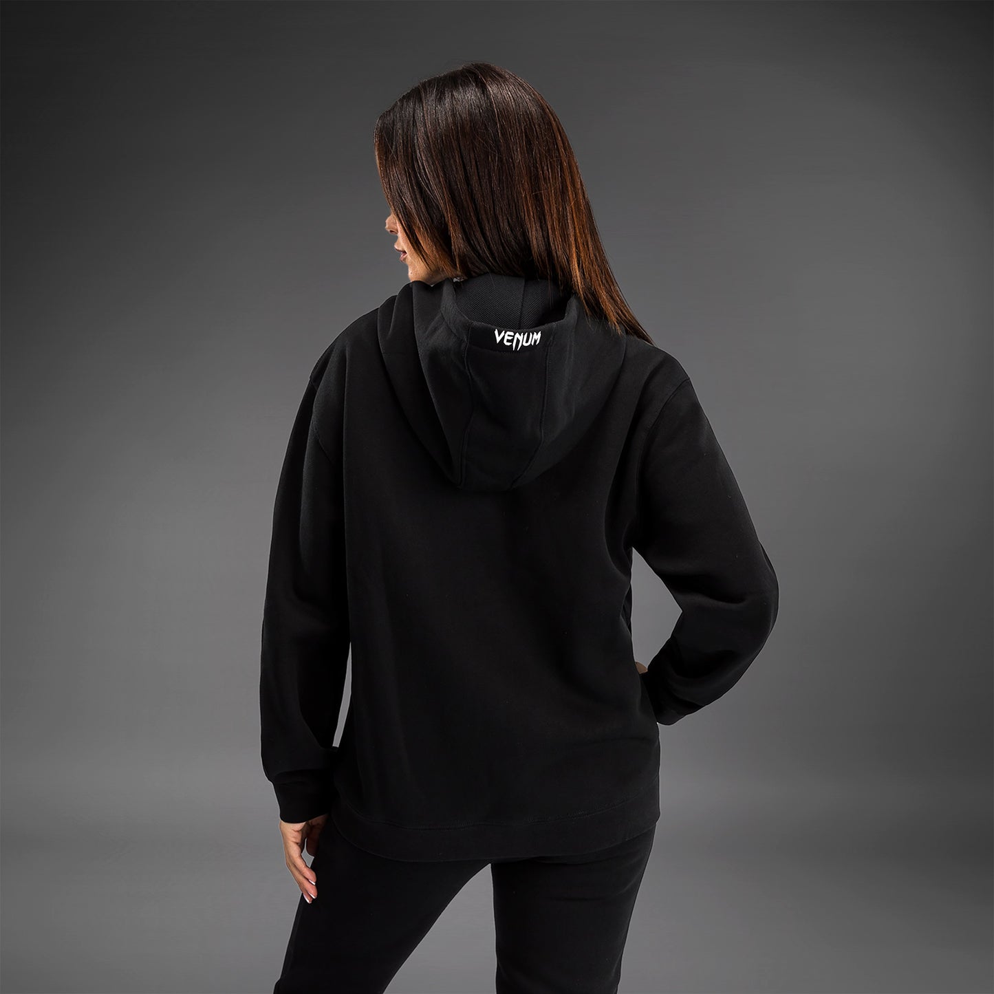 UFC Fusion by Venum Replica Felpa con Zip per Donna - Nero