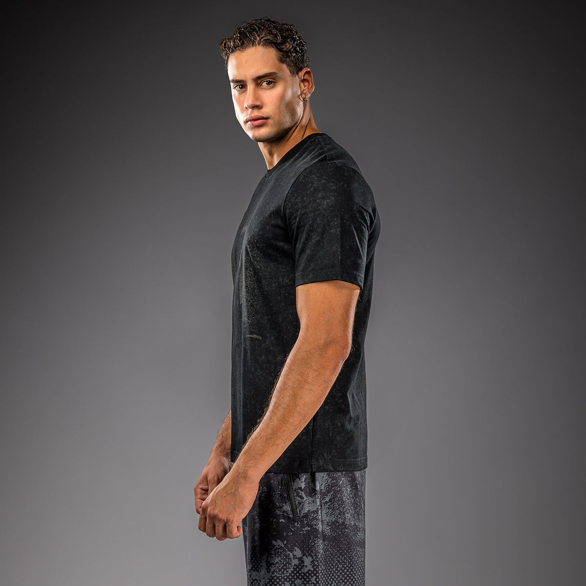 Venum x Batman T-shirt in cotone - Nero/Grigio