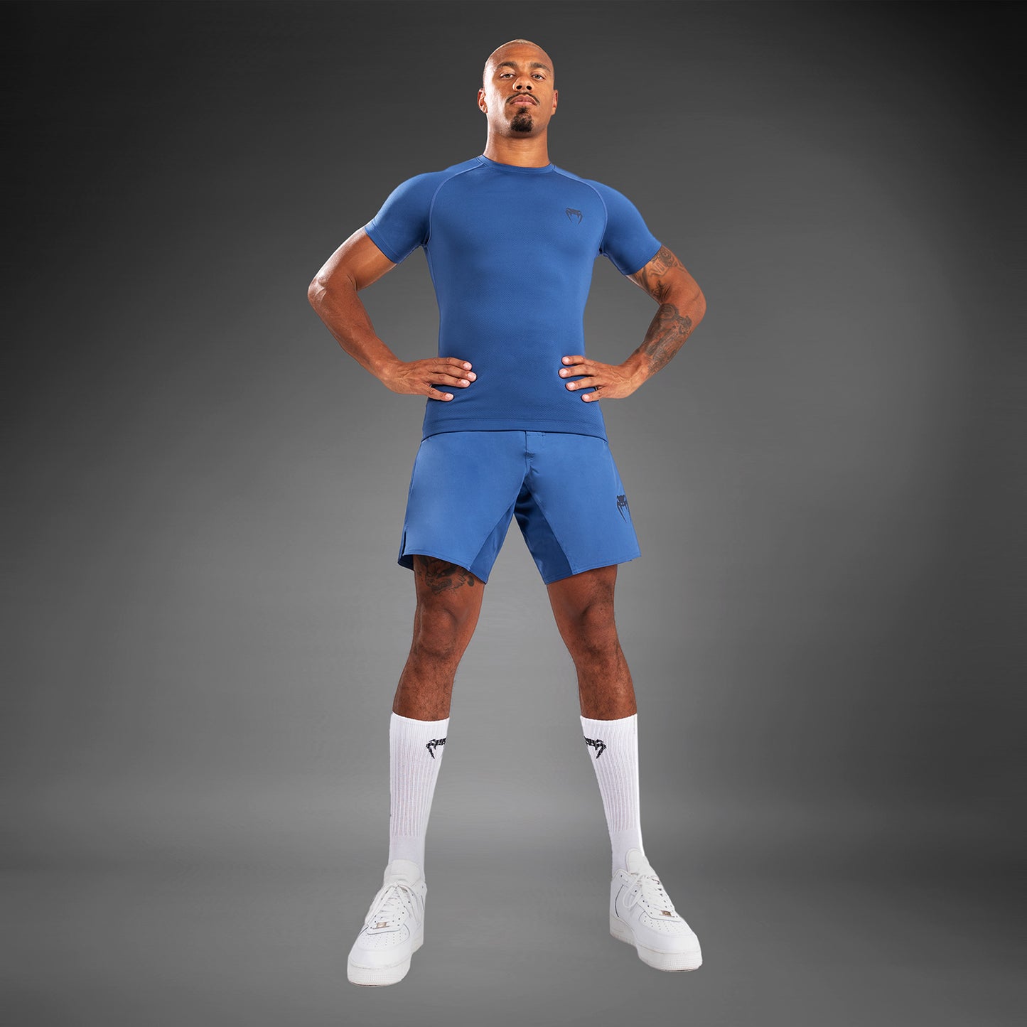 Venum Contender Rashguard a maniche corte - Blu