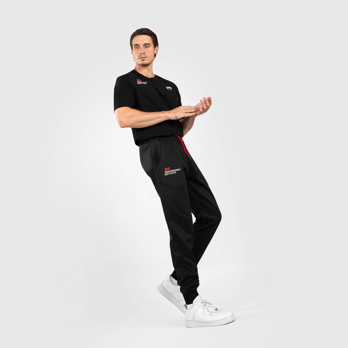 UFC Venum Performance Institute 2.0 Pantaloni Uomo - Nero/Rosso