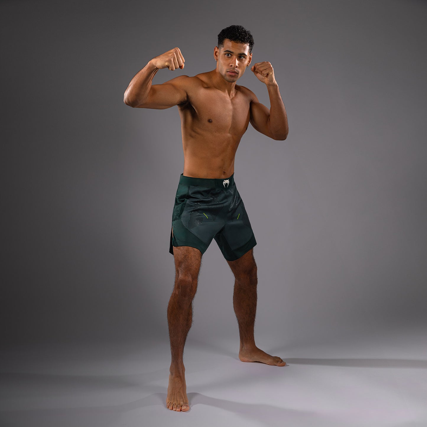 Venum Technical 3.0 Pantaloncini da Combattimento - Verde Foresta