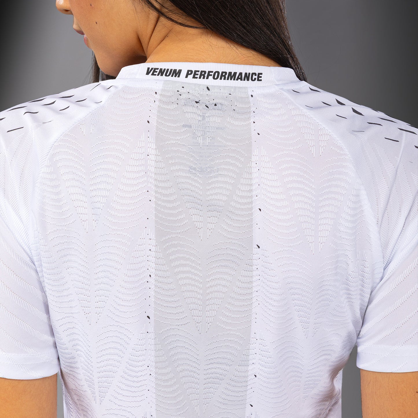 UFC Zenith by Venum Authentic Fight Night Maglia ufficiale Walkout Donna Personalizzato - Bianco