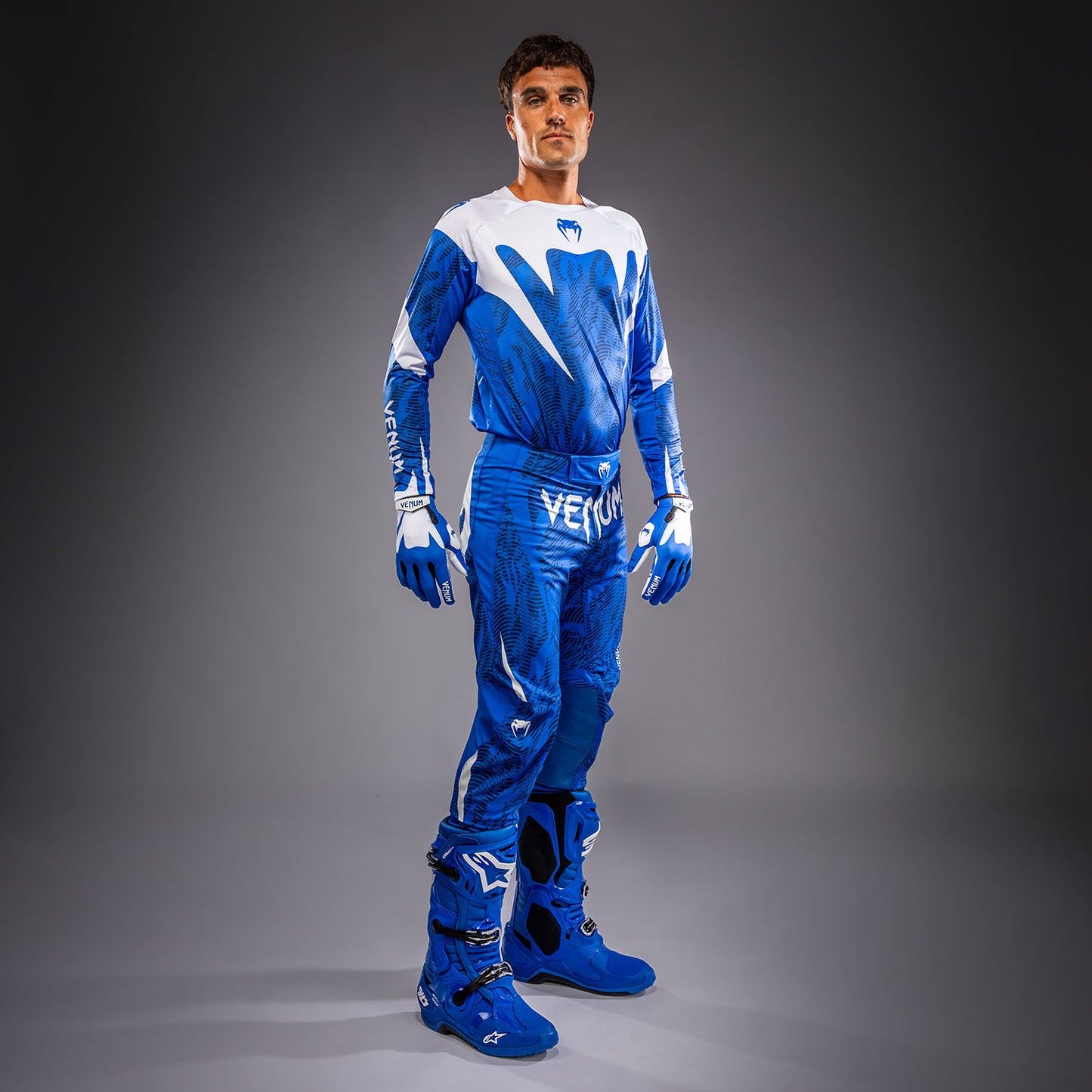 Venum MX Elite Pantaloni da Motorsports - Blu