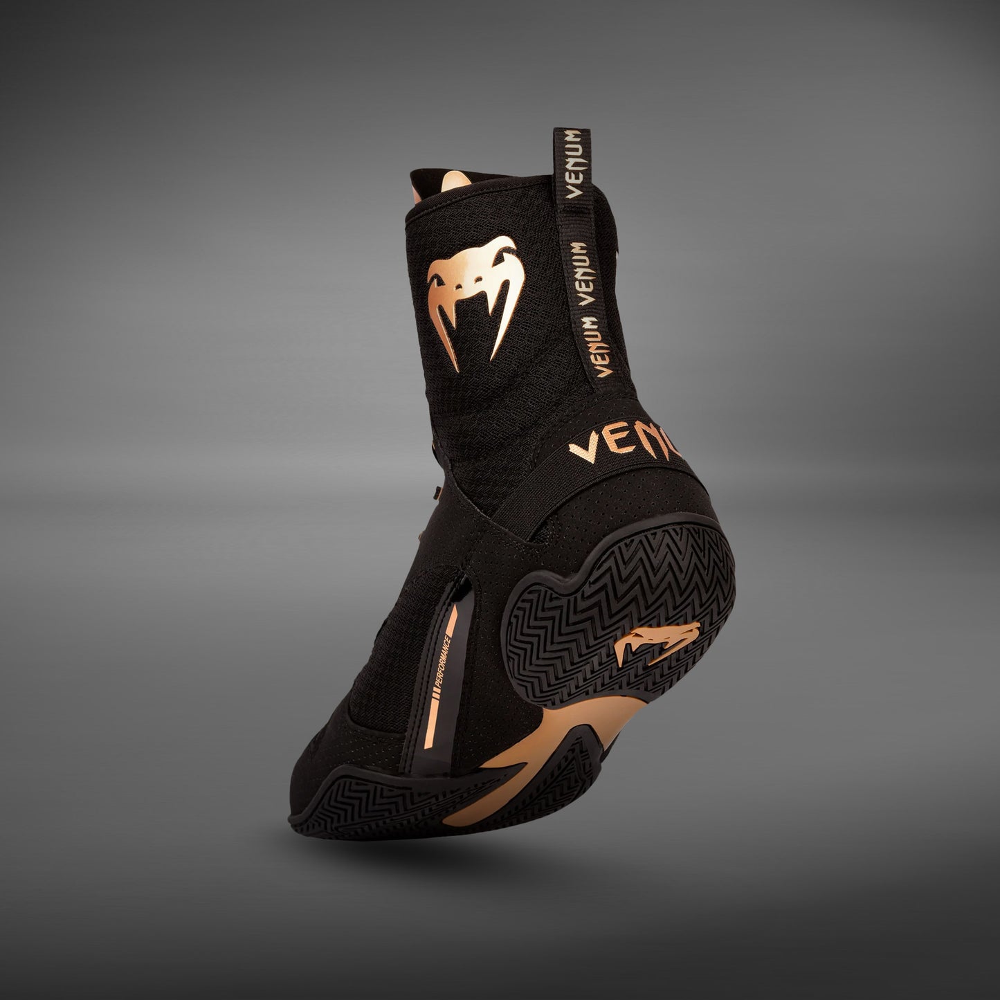 Venum Elite Scarpe da boxe - Nero/Bronzo