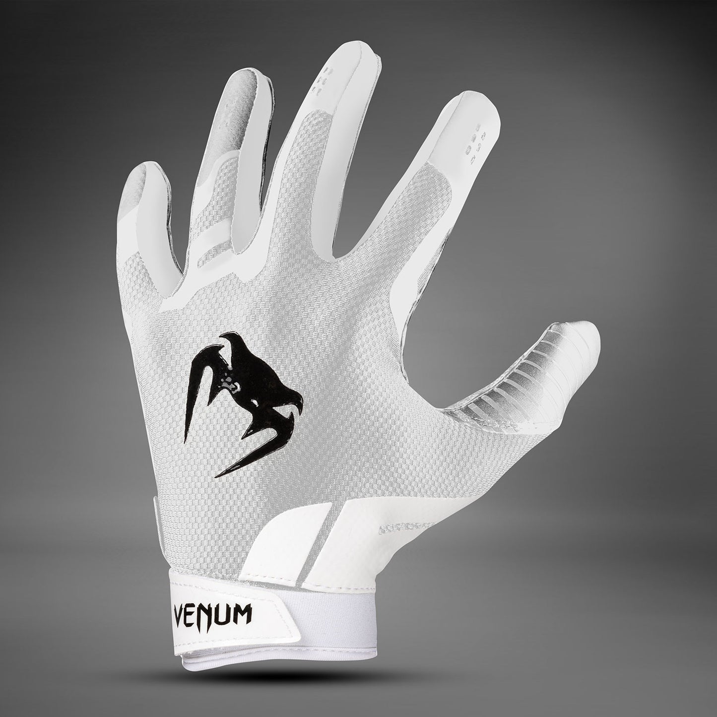 Venum Elite Guanti da football - Bianco/Nero