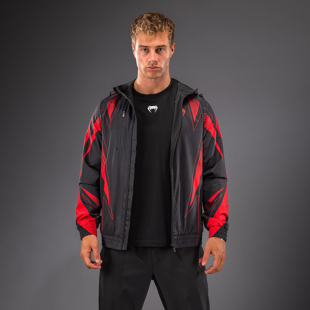 Venum Amazonia Reborn Giacca da tuta - Nero/Rosso