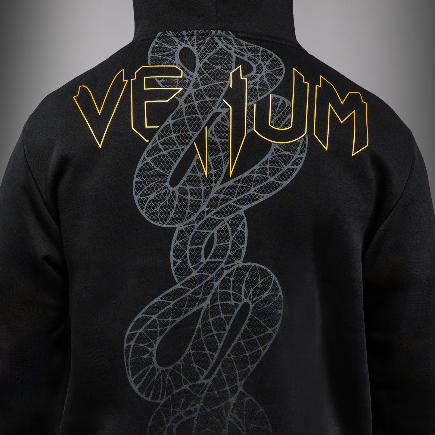 Venum Serpenti Felpa con cappuccio – Nero/Argento/Oro