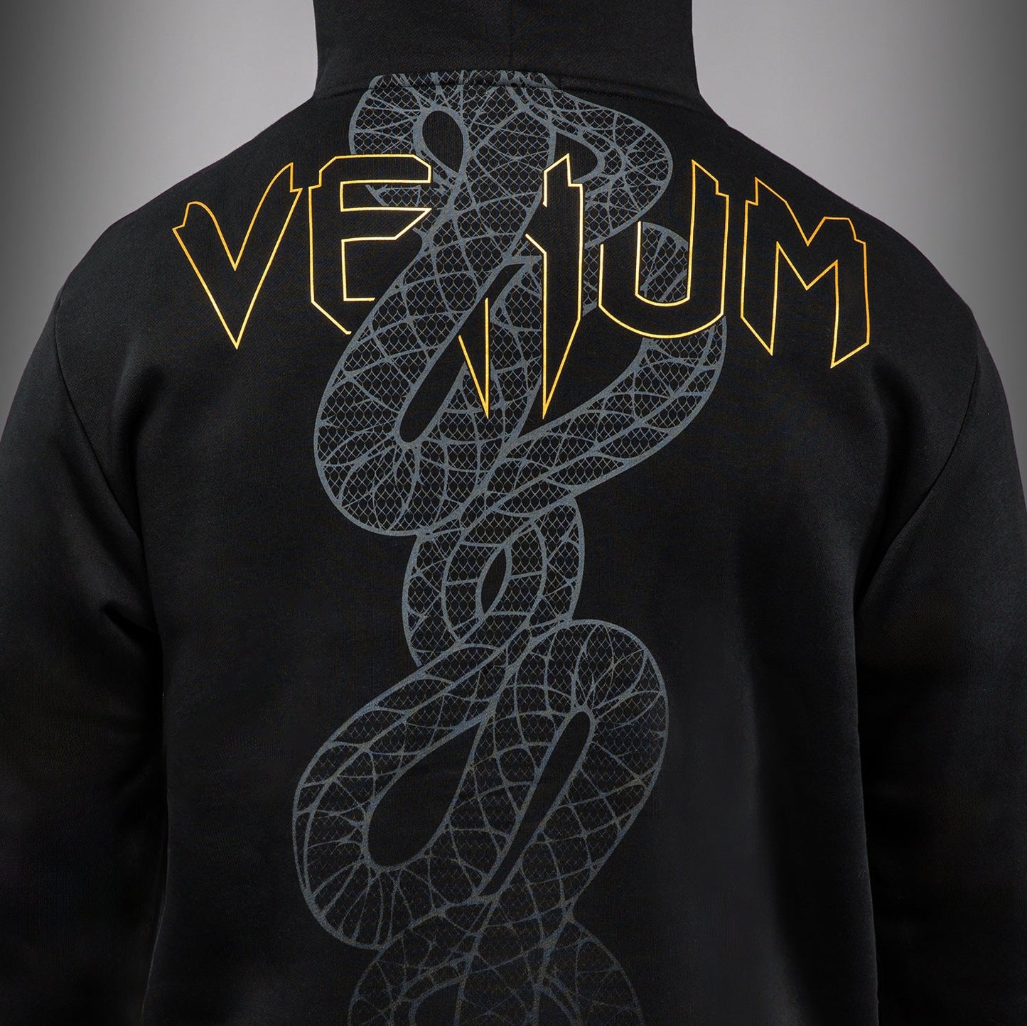 Venum Serpenti Felpa con cappuccio – Nero/Argento/Oro