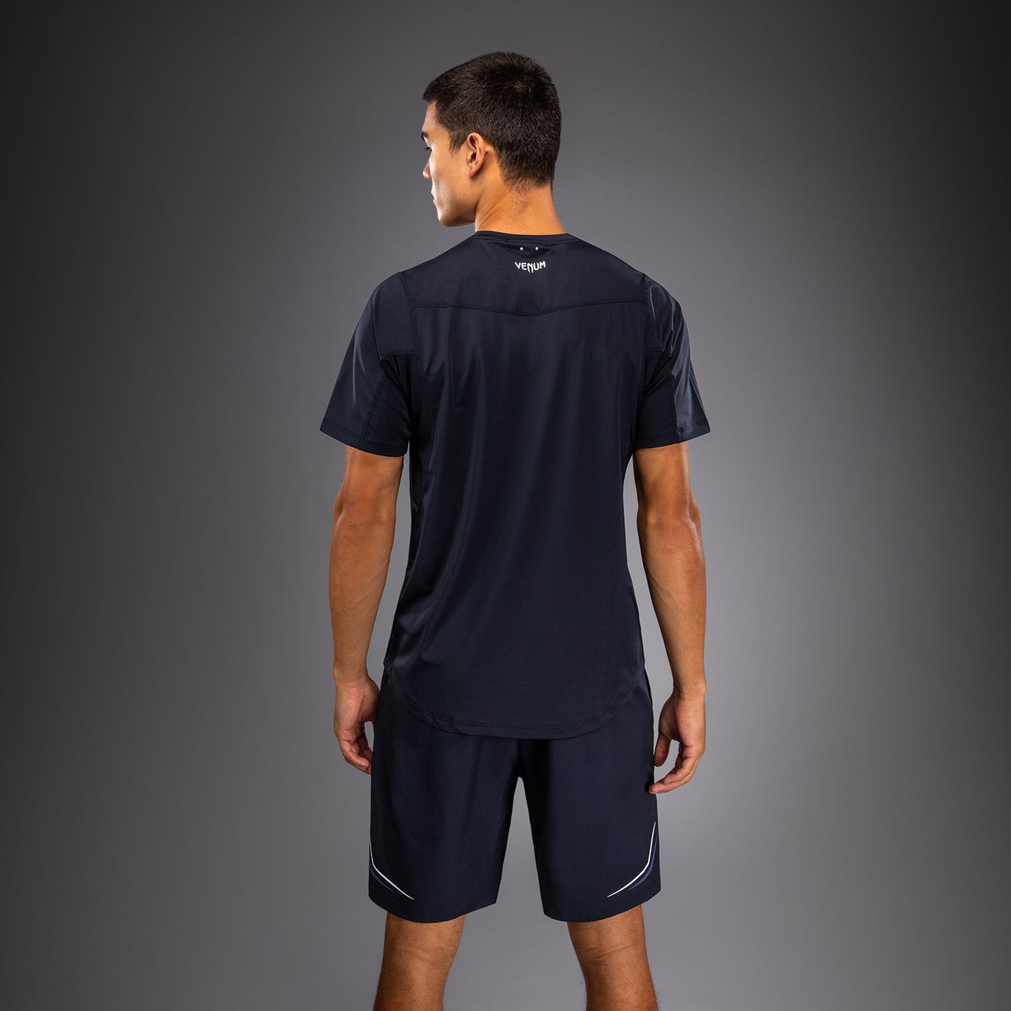 Venum G-Core Maglietta Dry Tech - Blu Navy/Bianco