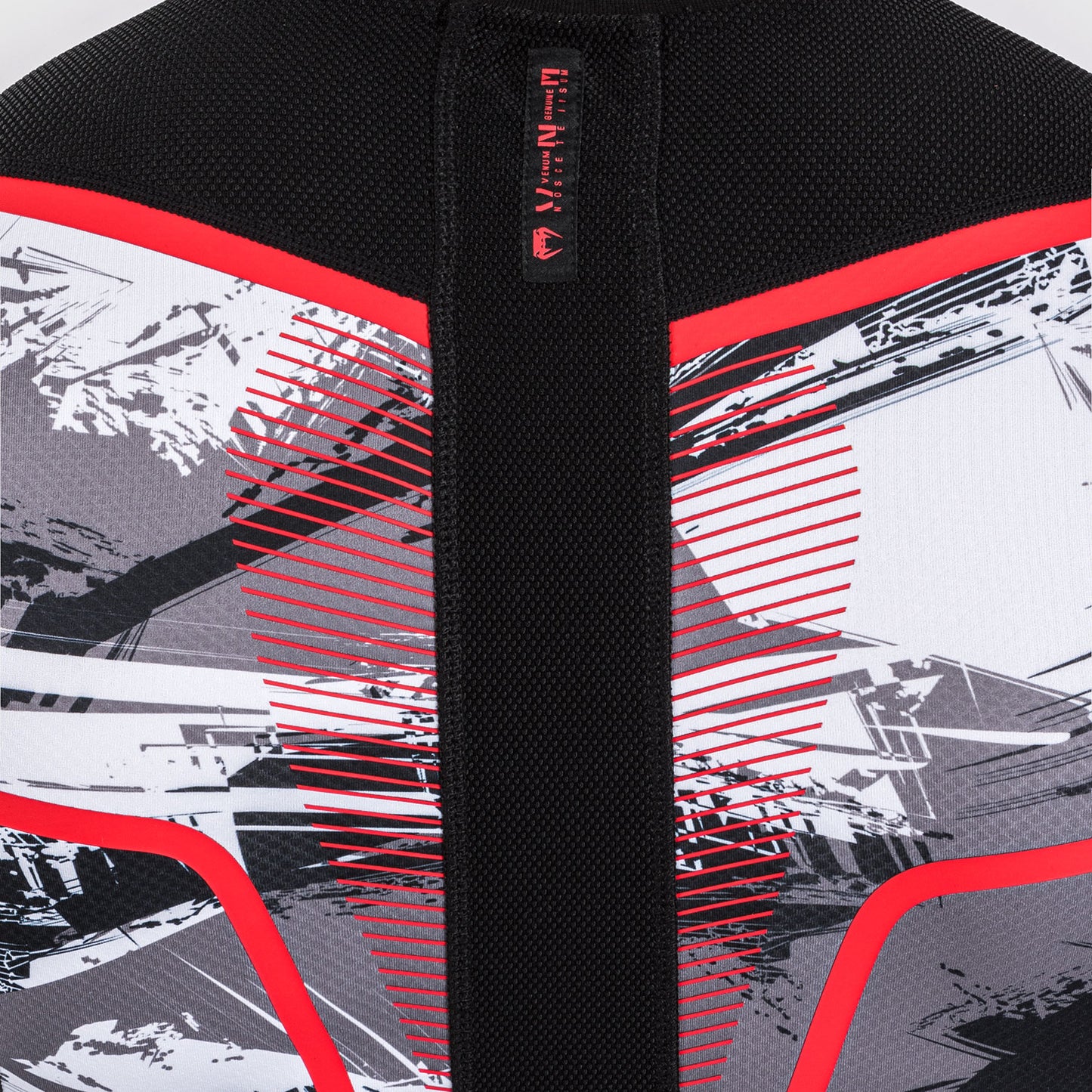 Venum Electron 3.0 Rashguard a manica lunga - Grigio/Rosso